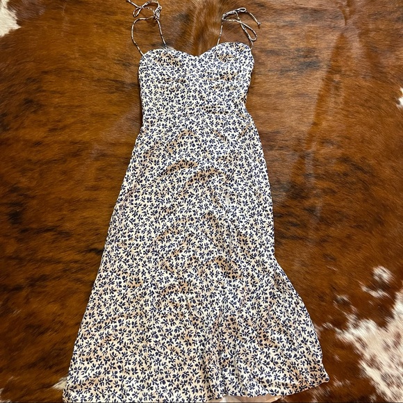 Reformation Juliette Midi Dress Size 2 - Picture 3 of 12